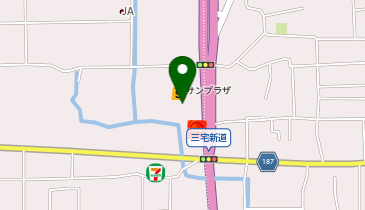 DAISO サンプラザ三宅店の地図画像