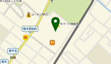 Standard Products ラパーク岸和田店の地図画像