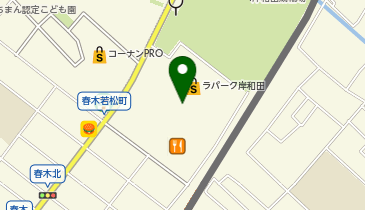 THREEPPY ラパーク岸和田店の地図画像