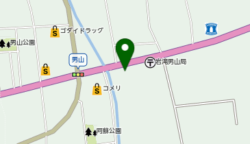 DAISO 岩滝男山店の地図画像