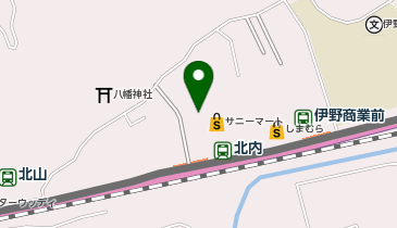 DAISO サニーアクシスいの店の地図画像