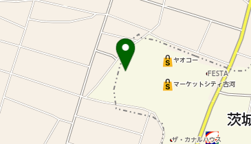 DAISO マーケットシティ古河店の地図画像