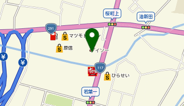 DAISO 原信マーケットシティ小千谷店の地図画像