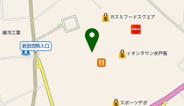 DAISO イオンタウン水戸南店の地図画像