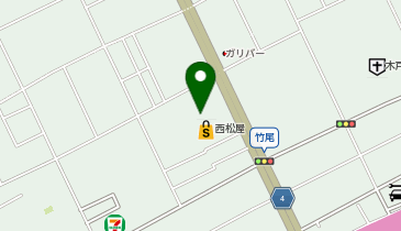 DAISO 新潟竹尾店の地図画像