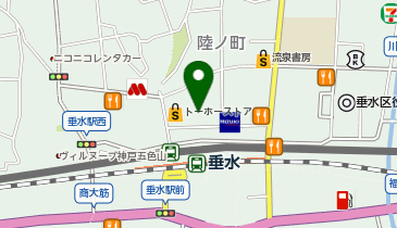 DAISO 神戸垂水店の地図画像