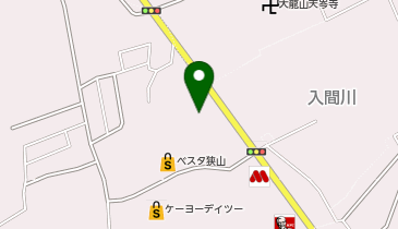 DAISO ベスタ狭山店の地図画像