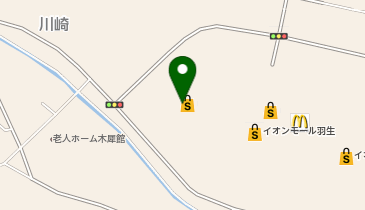 DAISO イオンモール羽生店の地図画像