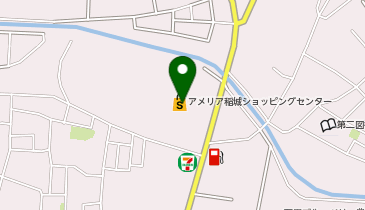 DAISO アメリア稲城SC店の地図画像