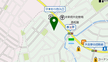 DAISO 福岡大佐野店の地図画像