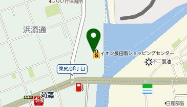 DAISO イオン長田南SC店の地図画像