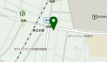 DAISO 仙台萩野町店の地図画像