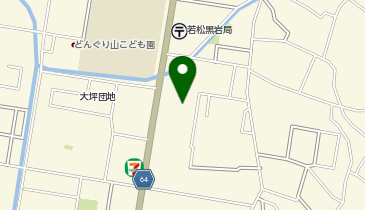 DAISO 会津若松門田店の地図画像
