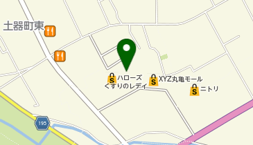 DAISO ジーズ丸亀店の地図画像