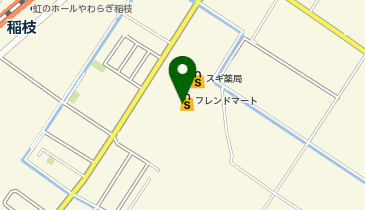 DAISO フレンドマート稲枝店の地図画像