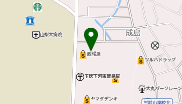 DAISO イオンタウン山梨中央SC店の地図画像