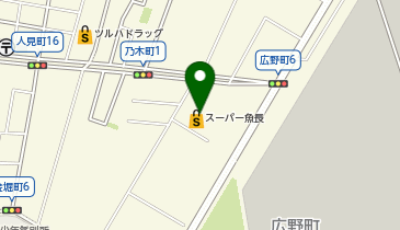 DAISO 函館乃木店の地図画像