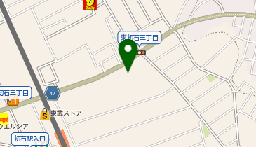 DAISO マルエツ初石店の地図画像