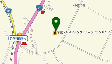 DAISO マックスバリュ多気クリスタルタウン店の地図画像