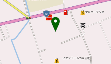 DAISO イオンモールつがる柏店の地図画像