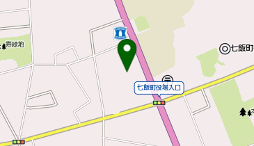 DAISO 函館七飯店の地図画像