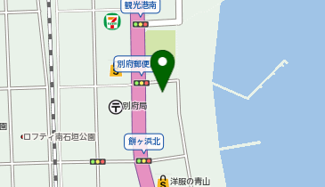 DAISO 別府餅ケ浜店の地図画像