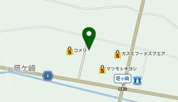 DAISO アクロスショッピングガーデン鉾田店の地図画像