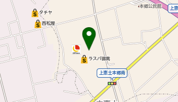 DAISO ラスパ御嵩店の地図画像