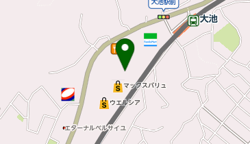 DAISO マックスバリュ大池店の地図画像