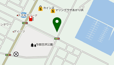 DAISO あがり浜SC店の地図画像