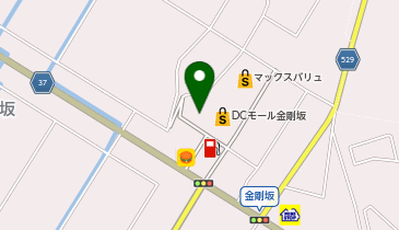 DAISO DCモール金剛坂店の地図画像