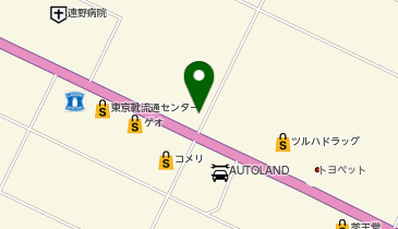 DAISO 岩手遠野店の地図画像