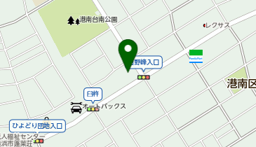 DAISO たまや横浜港南台店の地図画像