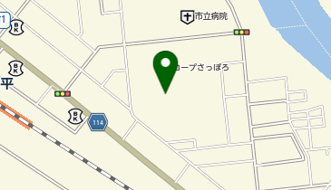 DAISO コープさっぽろあかびら店の地図画像