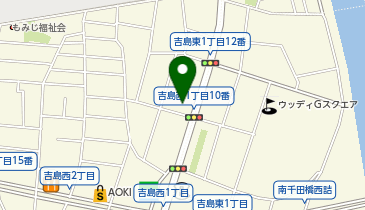 DAISO 吉島店の地図画像