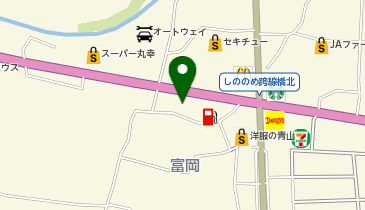 DAISO 群馬富岡店の地図画像