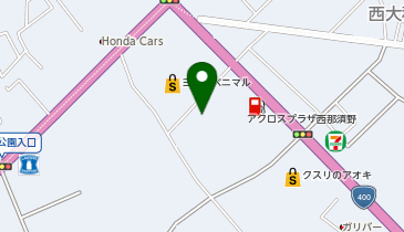 DAISO アクロスプラザ西那須野店の地図画像