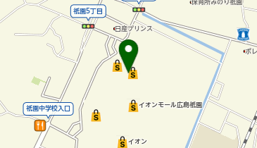 DAISO イオンモール広島祇園店の地図画像