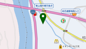 DAISO イオンモール三光店の地図画像