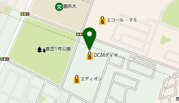 DAISO エコール・マミ店の地図画像