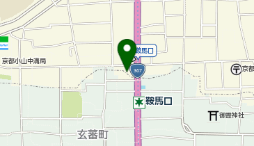 DAISO 鞍楽ハウディ店の地図画像