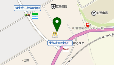 DAISO フジグラン安芸店の地図画像