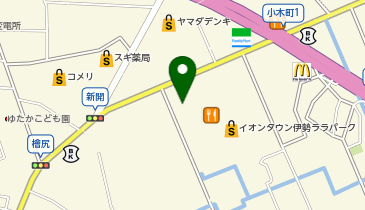 DAISO イオンタウン伊勢ララパーク店の地図画像