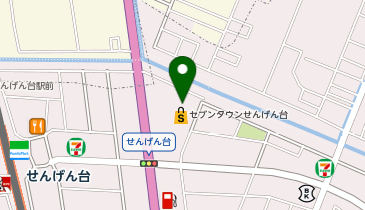 DAISO セブンタウンせんげん台店の地図画像