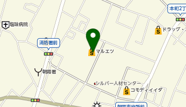 DAISO マルエツ朝霞店の地図画像