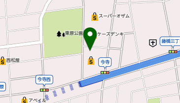 DAISO ヤオコー青梅今寺店の地図画像