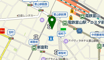 DAISO 富山CiC店の地図画像