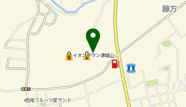 ザ・ダイソー DAISO イオンタウン津城山店の地図画像