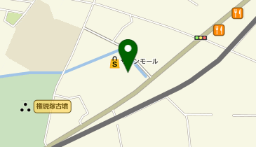 DAISO サザンモール久留米南SC店の地図画像