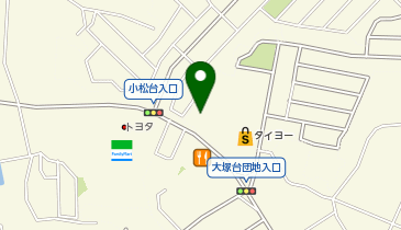 DAISO 宮崎大塚店の地図画像